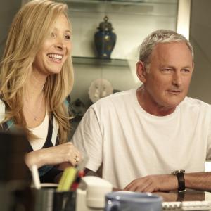 Still of Victor Garber and Lisa Kudrow in Web Therapy 2011