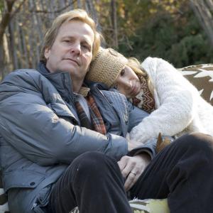 Still of Jeff Daniels and Lisa Kudrow in Paper Man 2009