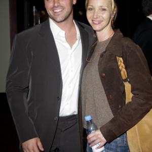 Lisa Kudrow and Matt LeBlanc at event of All the Queens Men 2001