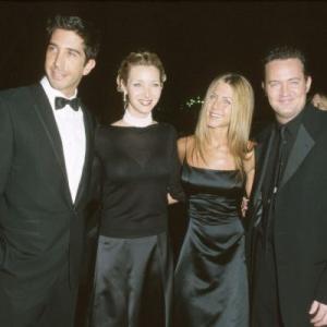 Jennifer Aniston Lisa Kudrow and Matthew Perry