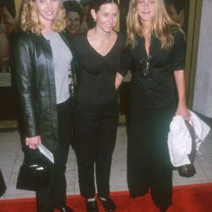 Jennifer Aniston Courteney Cox and Lisa Kudrow at event of Three to Tango 1999