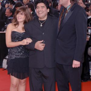 Emir Kusturica and Diego Armando Maradona at event of Chromophobia (2005)