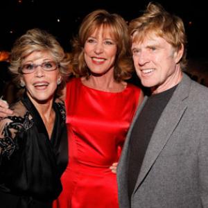 Jane Fonda, Robert Redford and Christine Lahti