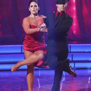 Still of Ricki Lake and Derek Hough in Dancing with the Stars (2005)