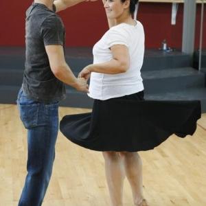Still of Ricki Lake and Derek Hough in Dancing with the Stars 2005