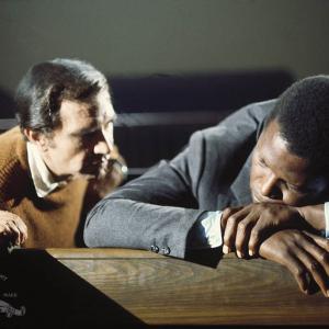 Still of Martin Landau and Sidney Poitier in They Call Me Mister Tibbs! (1970)