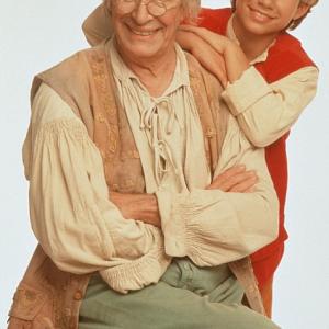 Martin Landau and Jonathan Taylor Thomas in The Adventures of Pinocchio 1996