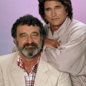 Still of Michael Landon and Victor French in Highway to Heaven (1984)