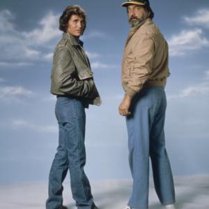 Still of Michael Landon and Victor French in Highway to Heaven 1984