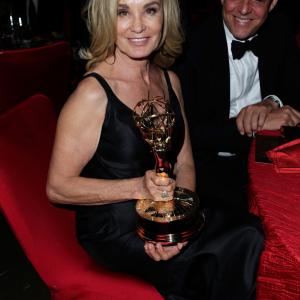 Jessica Lange and Danny Huston at event of The 66th Primetime Emmy Awards 2014