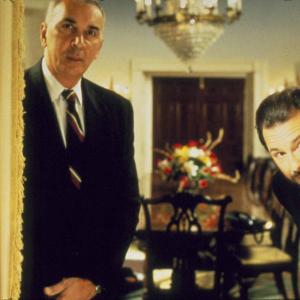 Still of Frank Langella and Kevin Dunn in Dave 1993