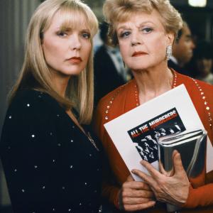 Still of Angela Lansbury and Susan Blakely in Murder She Wrote 1984