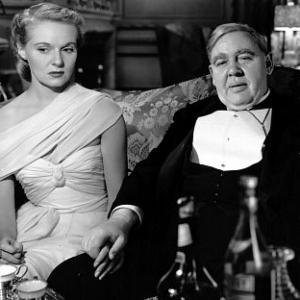 The Paradine Case Ann Todd and Charles Laughton 1947