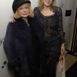 Piper Laurie and Deborah Kampmeier at event of Hounddog 2007
