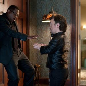 Still of Martin Lawrence and Peter Dinklage in Death at a Funeral (2010)
