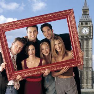 Still of Jennifer Aniston Courteney Cox Lisa Kudrow Matt LeBlanc Matthew Perry and David Schwimmer in Draugai 1994