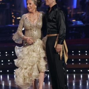 Still of Cloris Leachman and Corky Ballas in Dancing with the Stars (2005)