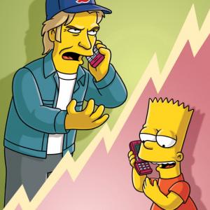 Still of Denis Leary in Simpsonai 1989