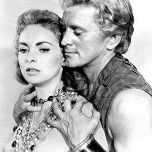 Still of Kirk Douglas and Janet Leigh in The Vikings 1958