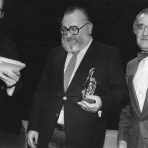 Sergio Leone wins special award in France, 1981, I.V.
