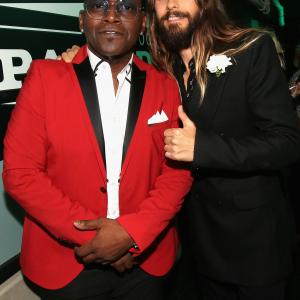 Jared Leto and Randy Jackson at event of Hollywood Film Awards 2014