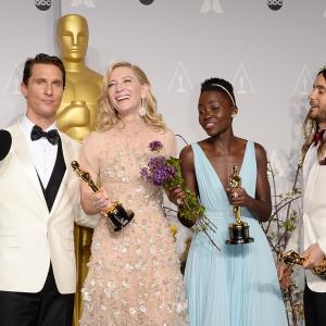 Matthew McConaughey, Cate Blanchett, Jared Leto and Lupita Nyong'o