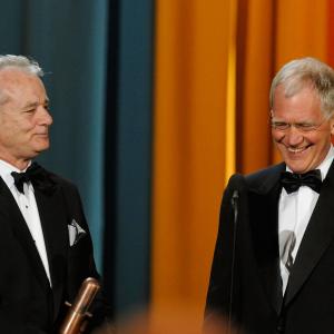 Bill Murray and David Letterman