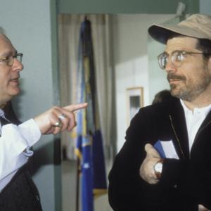 David Mamet and Barry Levinson in Wag the Dog (1997)