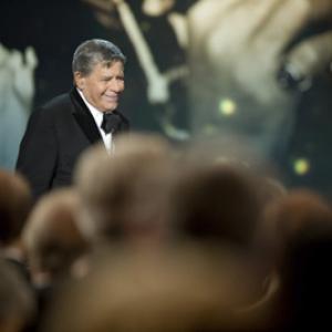 Jerry Lewis accepts the Jean Hersholt Humanitarian Award during the 81st Annual Academy Awards® from the Kodak Theatre in Hollywood, CA Sunday, February 22, 2009 live on the ABC Television Network.