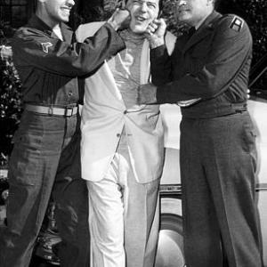 Bob Hope with Milton Berle and Jerry Lewis, 1952.