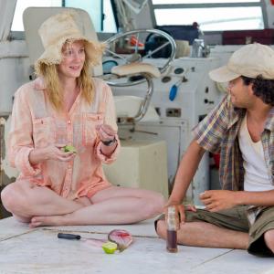 Laura Linney and Michael Ray Escamilla in The Big C (2010)