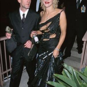Courtney Love and Michael Stipe