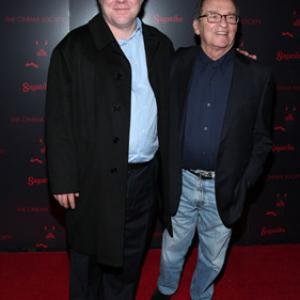 Philip Seymour Hoffman and Sidney Lumet at event of Before the Devil Knows Youre Dead 2007