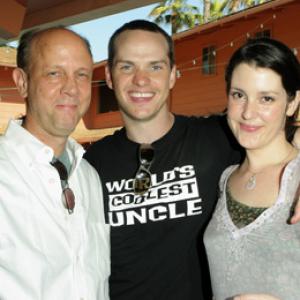 Melanie Lynskey, Jim Ortlieb and Peter Paige at event of Say Uncle (2005)