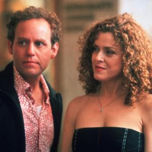 Still of Peter MacNicol and Bernadette Peters in Ally McBeal (1997)