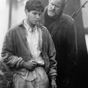 Still of John Lithgow and Ralph Macchio in Distant Thunder 1988