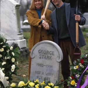Still of Timothy Hutton and Amy Madigan in The Dark Half 1993