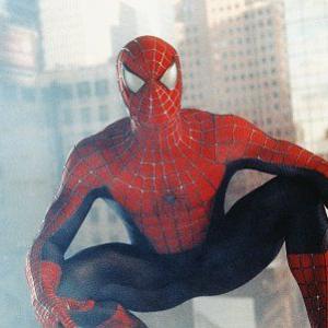 TOBEY MAGUIRE stars in the title role in Columbia Pictures' action adventure SPIDER-MAN.