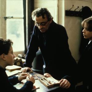 Still of Louis Malle, Raphael Fejtö and Gaspard Manesse in Au revoir les enfants (1987)