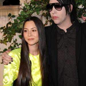 Marilyn Manson and China Chow at event of Muta 2011
