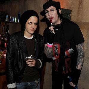 Marilyn Manson and Samantha Ronson