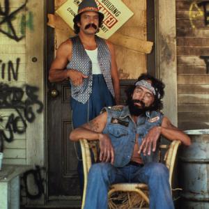 Still of Tommy Chong and Cheech Marin in Make Em Laugh The Funny Business of America 2009