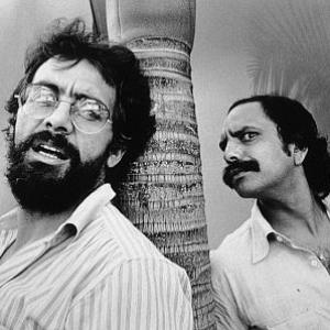 Cheech Marin and Tommy Chong, 1978. Vintage silver gelatin, 9x13.5, mounted on 16x20 archival board, signed. $900 © 1978 Ulvis Alberts MPTV