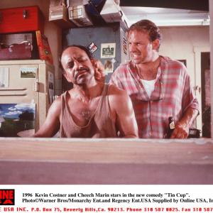 Still of Kevin Costner and Cheech Marin in Tin Cup (1996)