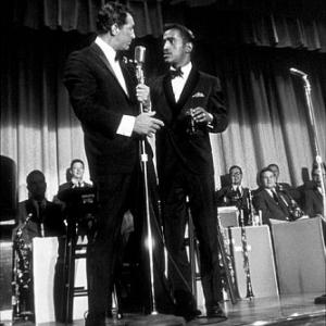 Sammy Davis, Jr. and Dean Martin in Palm Springs, CA, circa 1963.
