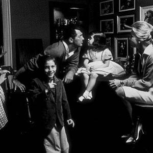 Dean Martin wife Jeanne daughter Gina son Ricci and rest of the family in their Brentwood home 1961