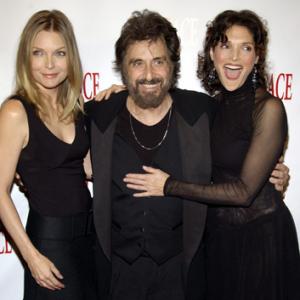 Al Pacino Michelle Pfeiffer and Mary Elizabeth Mastrantonio at event of Scarface 1983