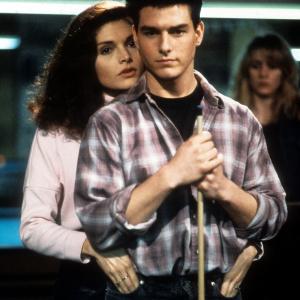 Still of Tom Cruise and Mary Elizabeth Mastrantonio in The Color of Money (1986)