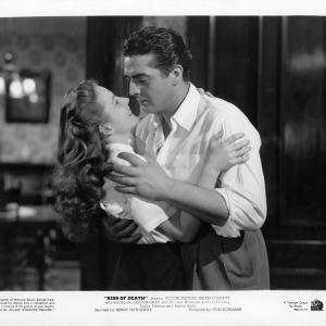 Still of Victor Mature and Coleen Gray in Kiss of Death 1947