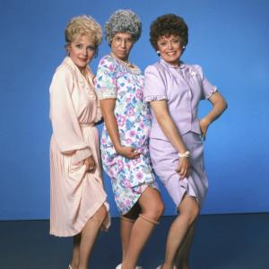 Still of Rue McClanahan Vicki Lawrence and Betty White in Mamas Family 1983